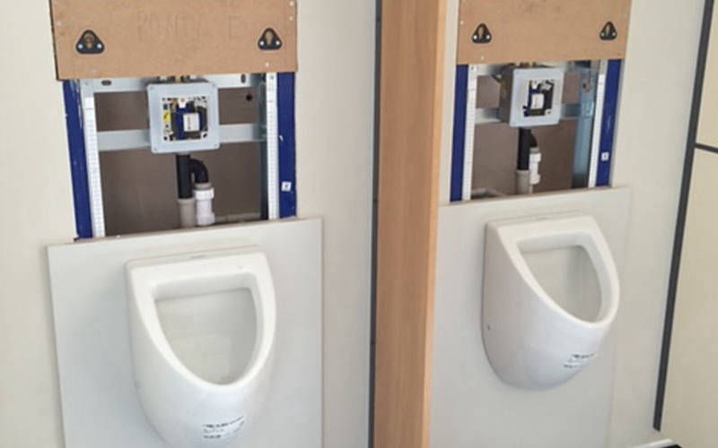 A new Commercial Toilets Installation